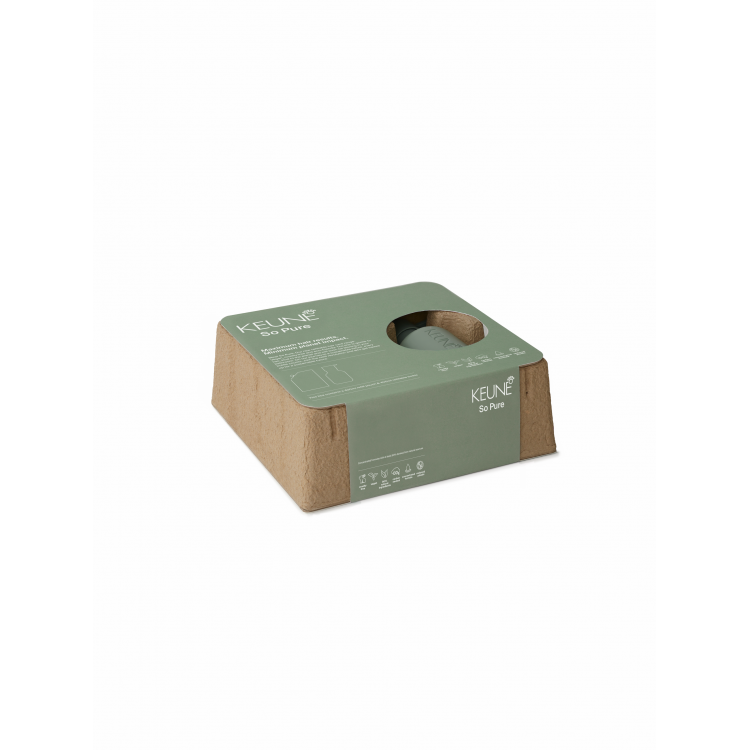 SO PURE Refill Box Polish - Udržateľná sada s vyhladzujúcim kondicionérom - 400ml 